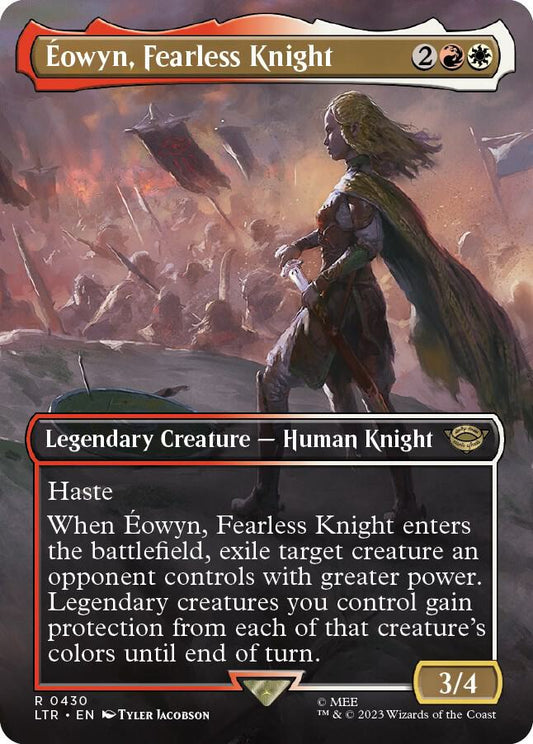 Eowyn, Fearless Knight (Borderless) [Universes Beyond: The Lord of the Rings: Tales of Middle-earth] 430