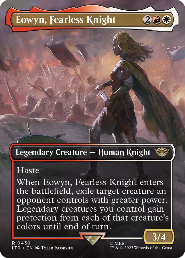 Eowyn, Fearless Knight (Borderless) [Universes Beyond: The Lord of the Rings: Tales of Middle-earth] 430