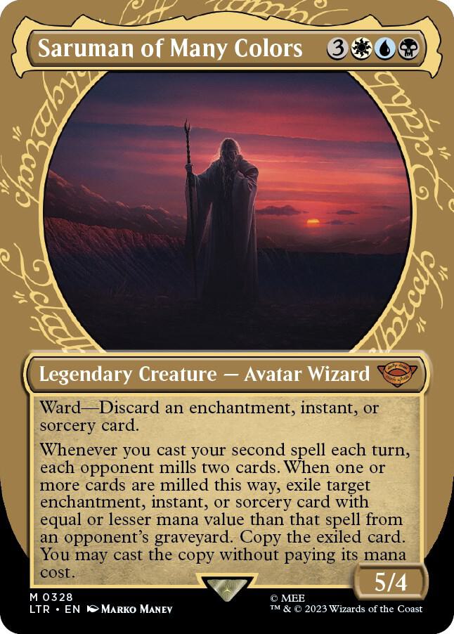Saruman of Many Colors (Showcase) [Universes Beyond: The Lord of the Rings: Tales of Middle-earth] 328