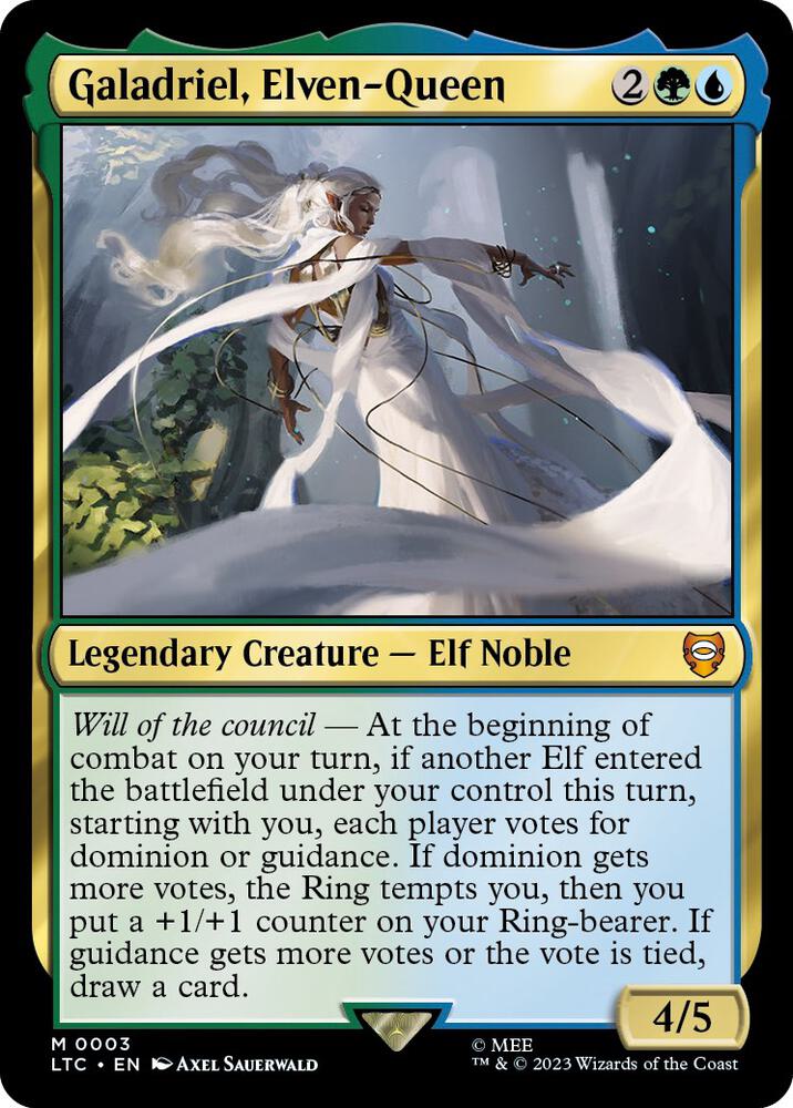 Galadriel, Elven-Queen [Commander: The Lord of the Rings: Tales of Middle-earth] 3