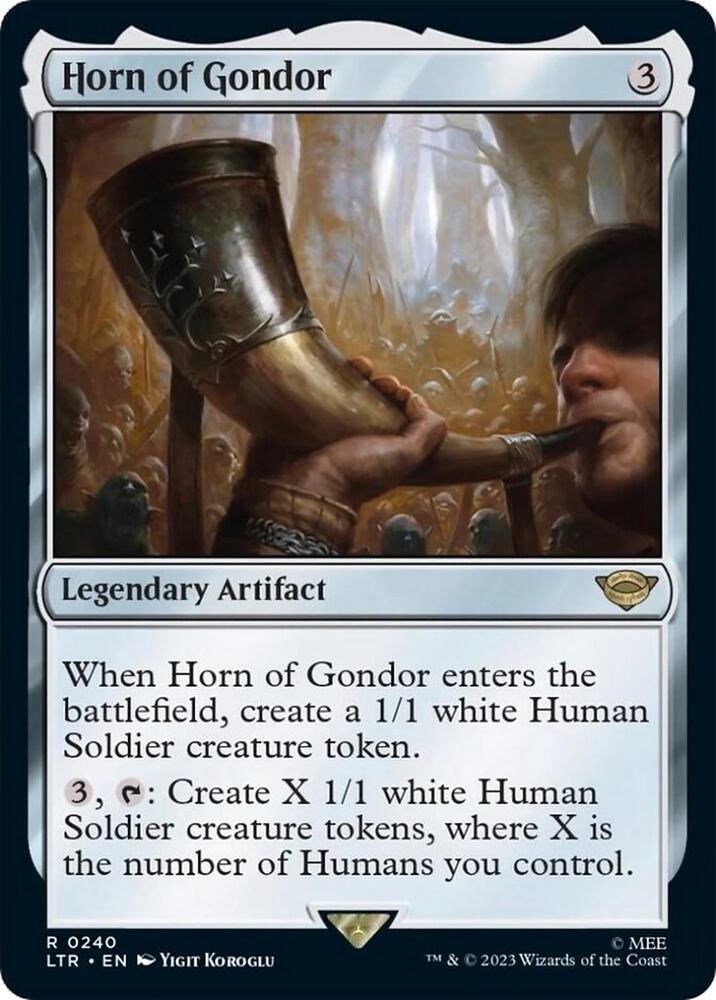 Horn of Gondor [Universes Beyond: The Lord of the Rings: Tales of Middle-earth] 240