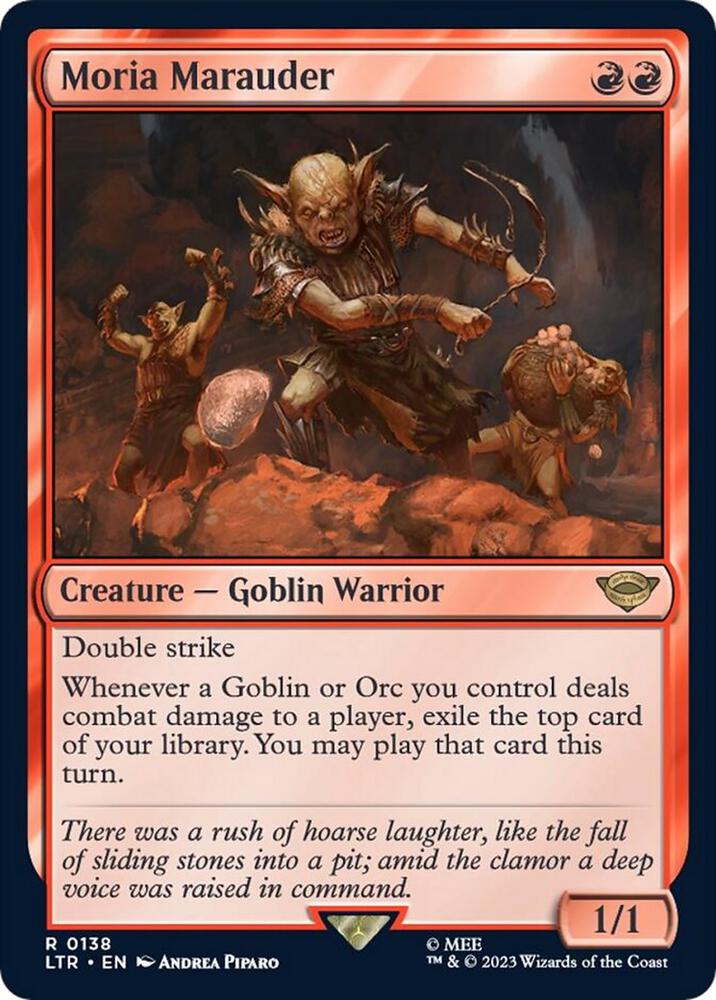 Moria Marauder [Universes Beyond: The Lord of the Rings: Tales of Middle-earth] 138