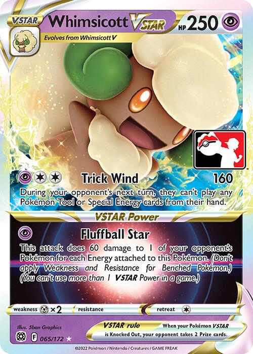 Whimsicott VSTAR [Prize Pack Series Cards] 065/172