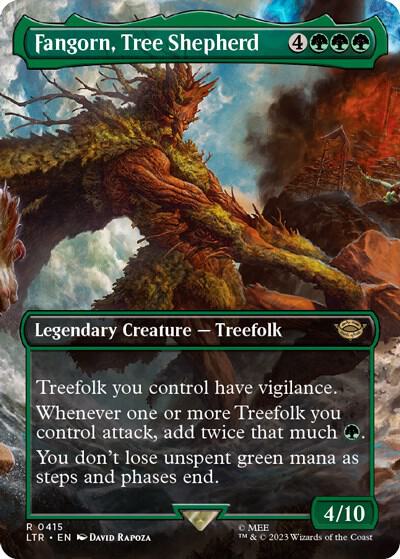 Fangorn, Tree Shepherd (Borderless) [Universes Beyond: The Lord of the Rings: Tales of Middle-earth] 415