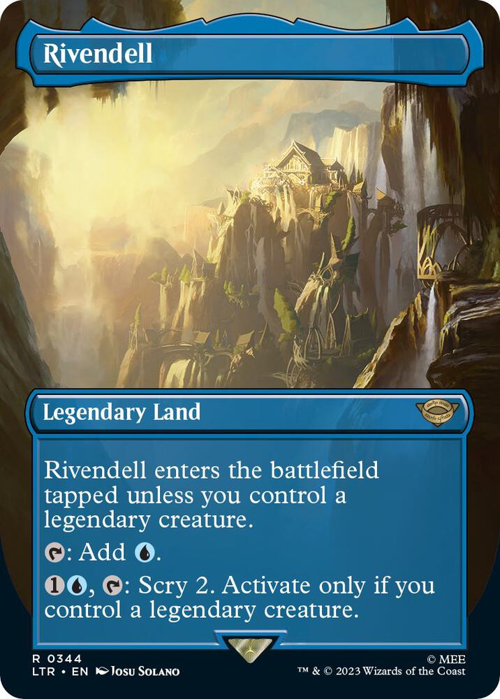 Rivendell (Borderless) [Universes Beyond: The Lord of the Rings: Tales of Middle-earth] 344