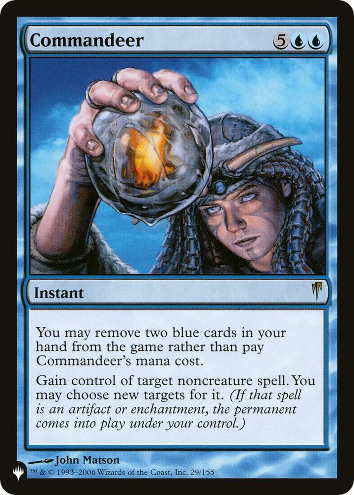 Commandeer [The List Reprints] 29/155