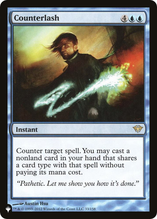Counterlash [The List Reprints] 33/158