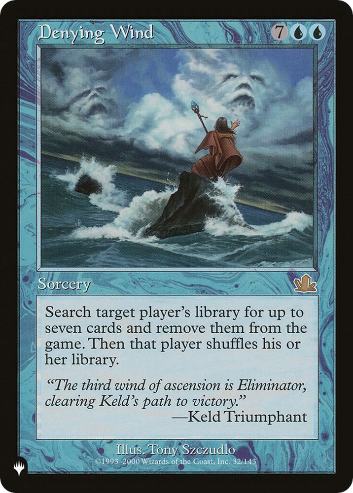 Denying Wind [The List Reprints] 32/143