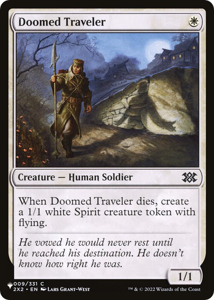 Doomed Traveler (2X2) [The List Reprints] 009/024