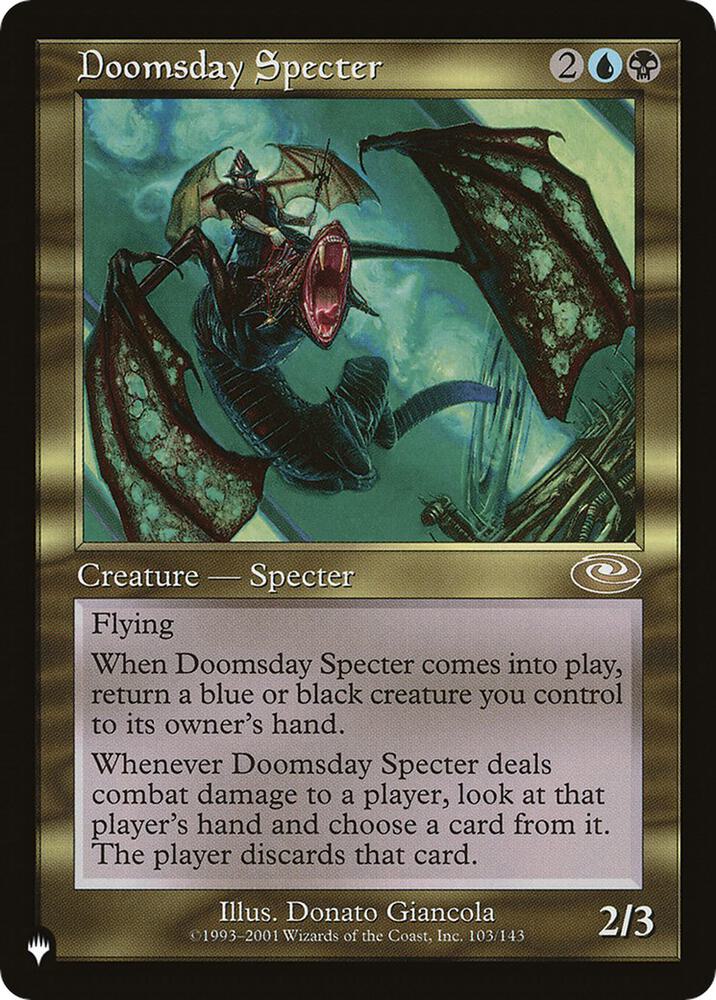 Doomsday Specter [The List Reprints] 103/143