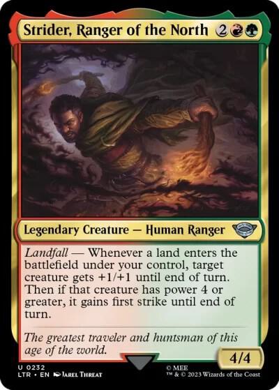 Strider, Ranger of the North [Universes Beyond: The Lord of the Rings: Tales of Middle-earth] 232