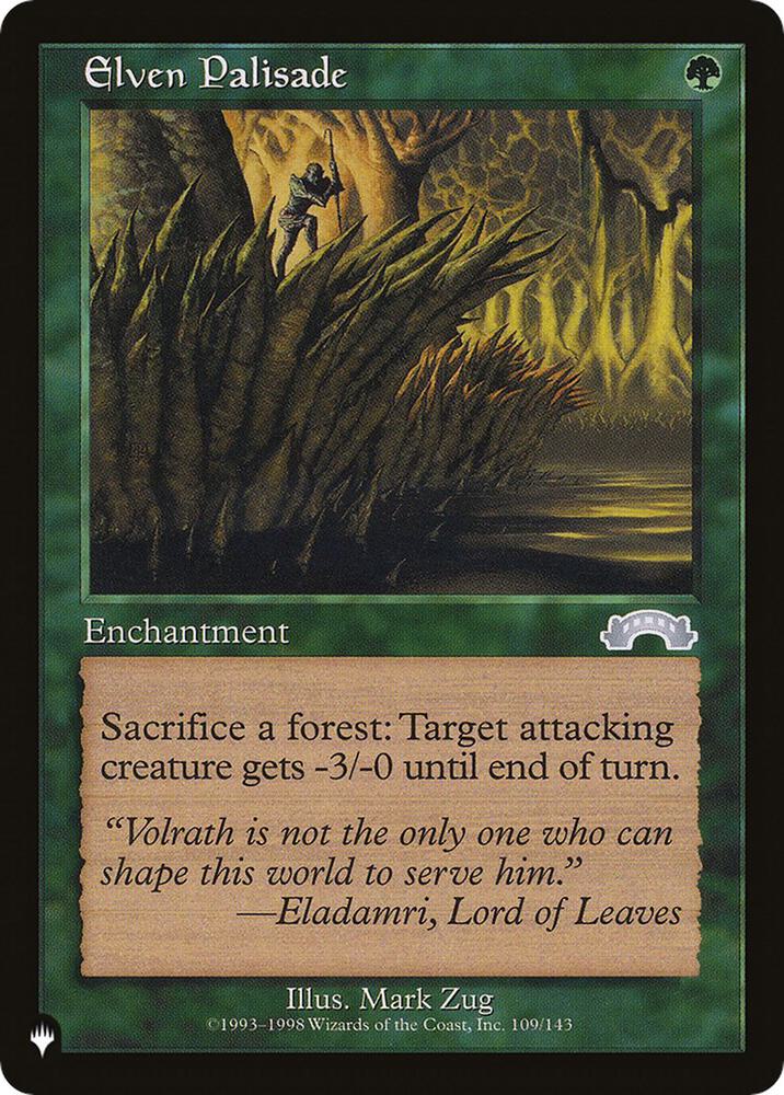 Elven Palisade [The List Reprints] 109/143