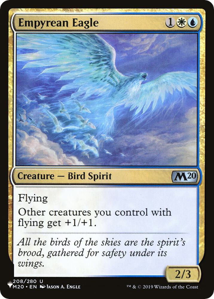 Empyrean Eagle [The List Reprints] 208/280
