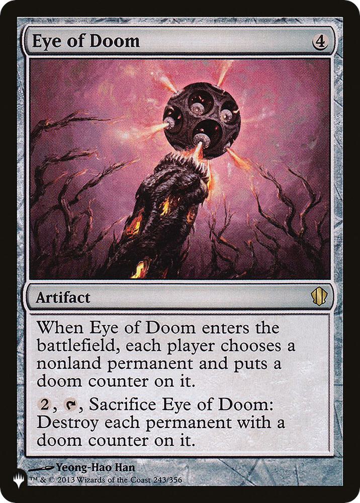 Eye of Doom [The List Reprints] 243/356