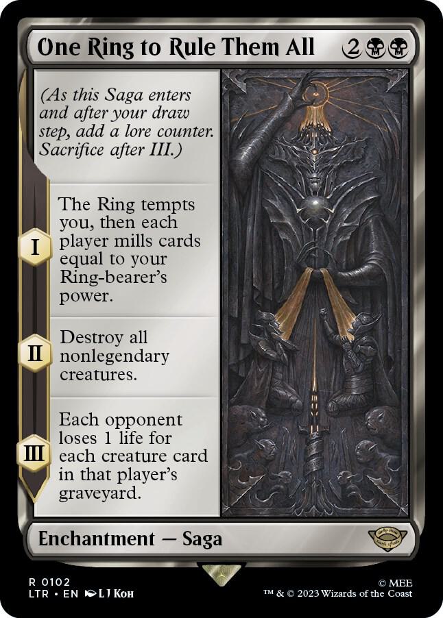 One Ring to Rule Them All [Universes Beyond: The Lord of the Rings: Tales of Middle-earth] 102