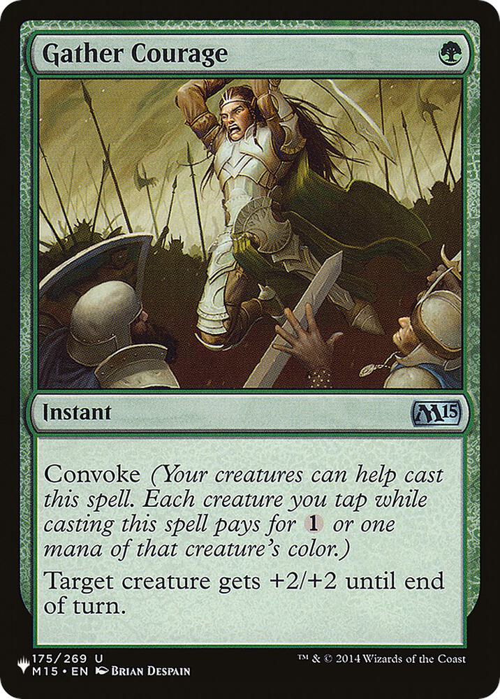 Gather Courage [The List Reprints] 175/269