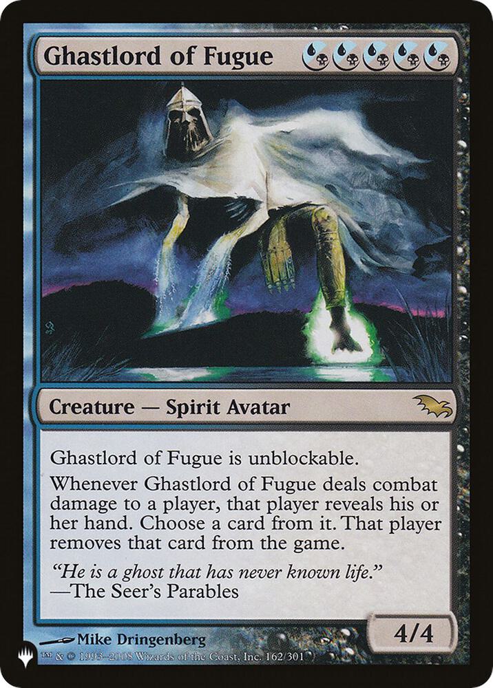Ghastlord of Fugue [The List Reprints] 162/301