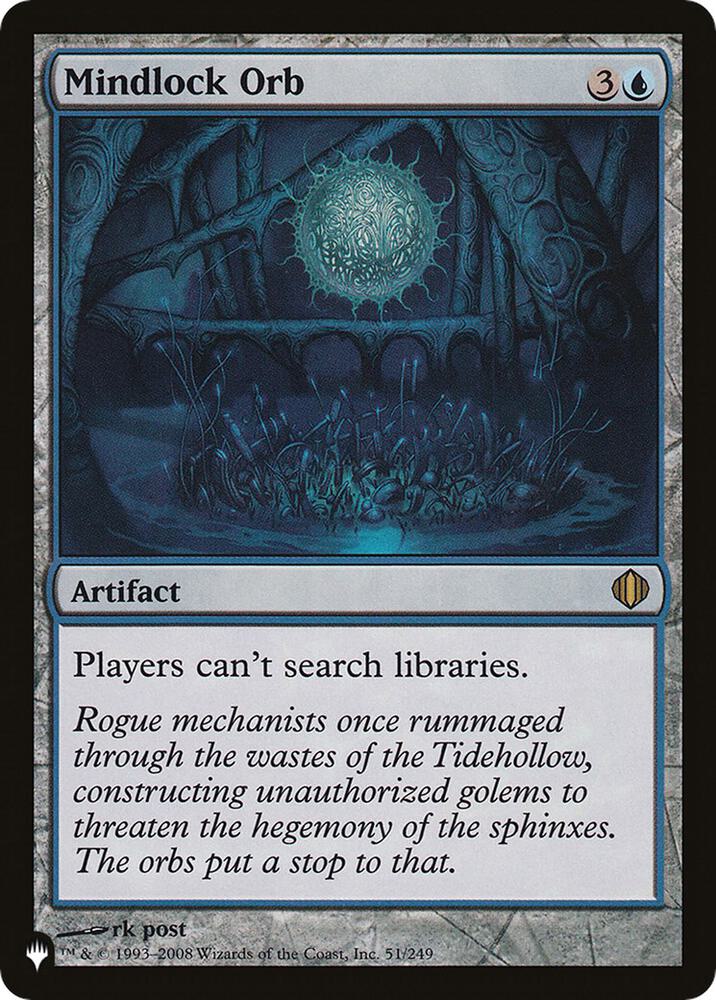 Mindlock Orb [The List Reprints] 51/249