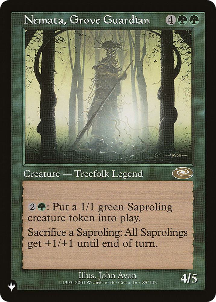 Nemata, Grove Guardian [The List Reprints] 85/143