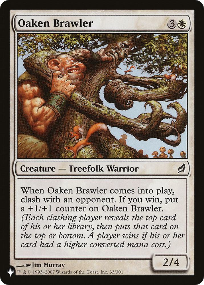 Oaken Brawler [The List Reprints] 33/301