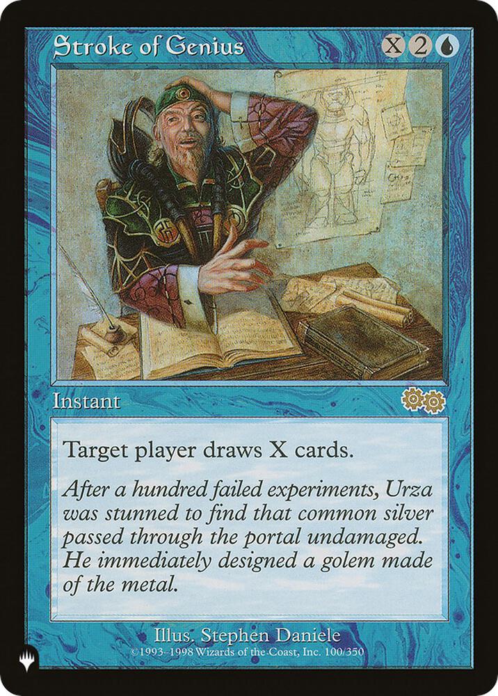 Stroke of Genius [The List Reprints] 100/350