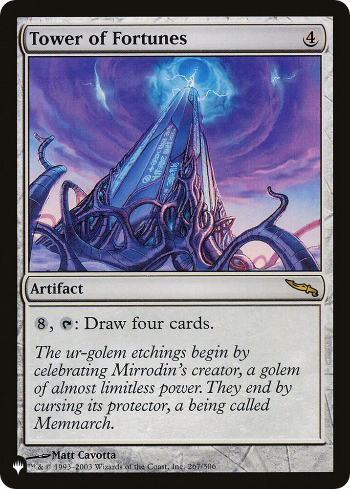 Tower of Fortunes [The List Reprints] 267/306