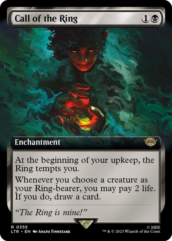 Call of the Ring (Extended Art) [Universes Beyond: The Lord of the Rings: Tales of Middle-earth] 355