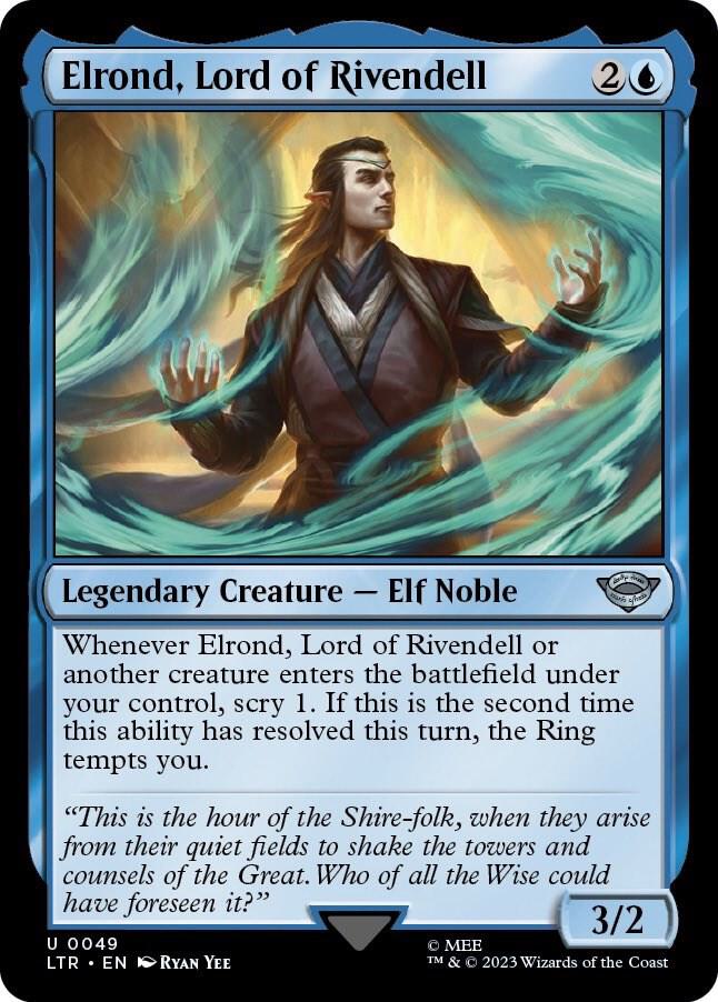 Elrond, Lord of Rivendell [Universes Beyond: The Lord of the Rings: Tales of Middle-earth] 49