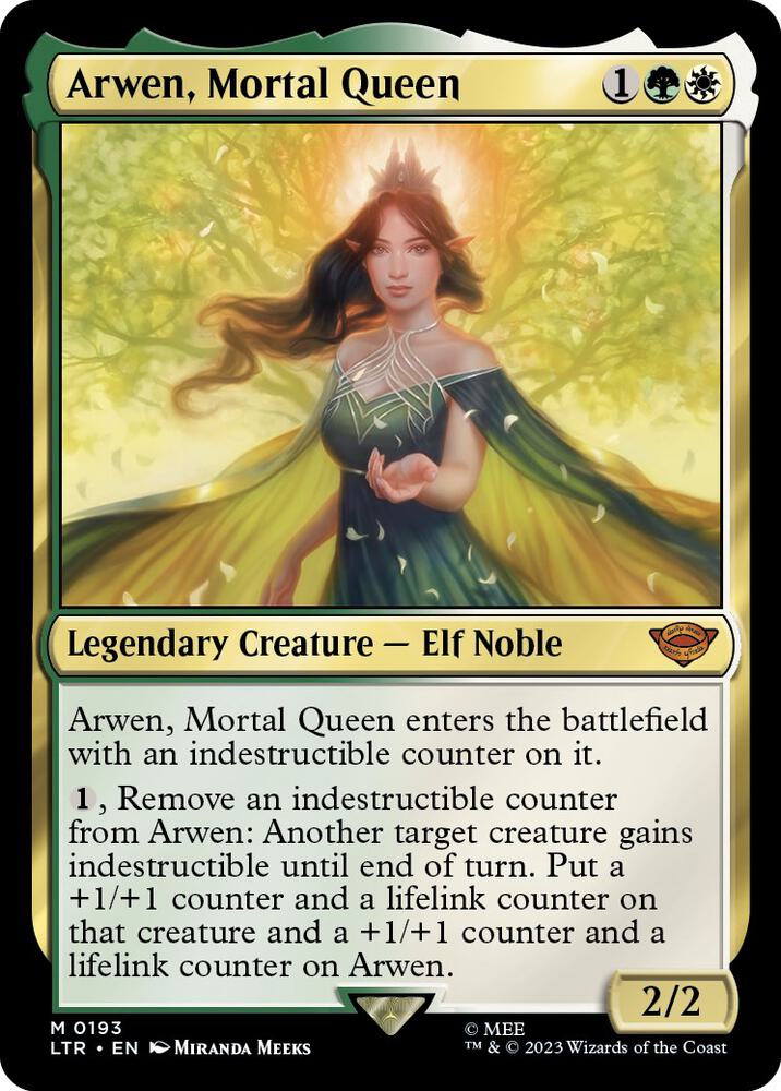 Arwen, Mortal Queen [Universes Beyond: The Lord of the Rings: Tales of Middle-earth] 193