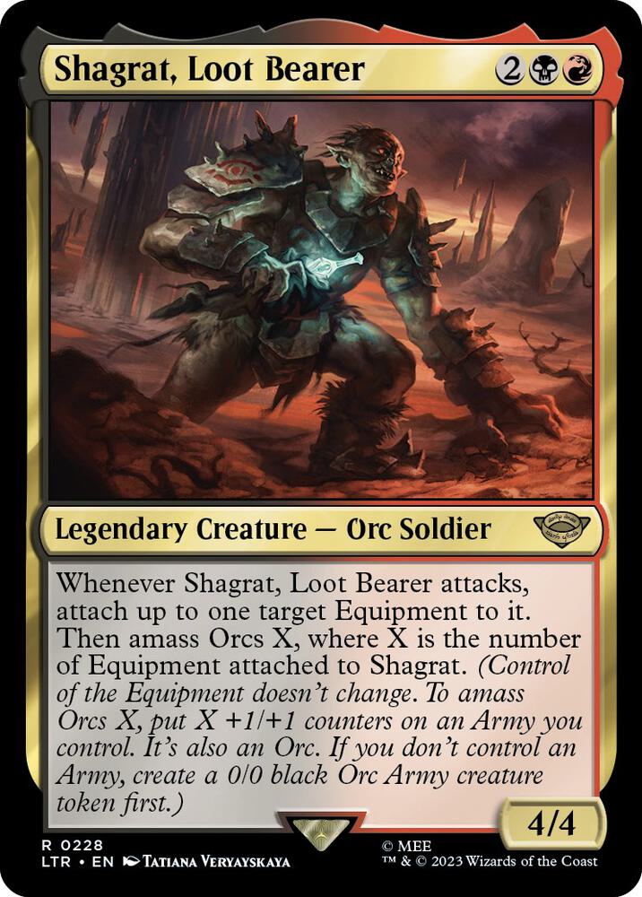 Shagrat, Loot Bearer [Universes Beyond: The Lord of the Rings: Tales of Middle-earth] 228