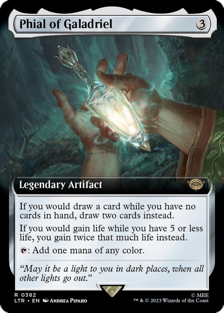 Phial of Galadriel (Extended Art) [Universes Beyond: The Lord of the Rings: Tales of Middle-earth] 382