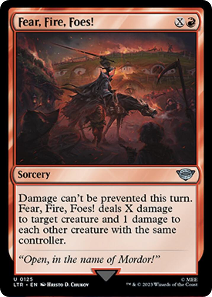 Fear, Fire, Foes! [Universes Beyond: The Lord of the Rings: Tales of Middle-earth] 125