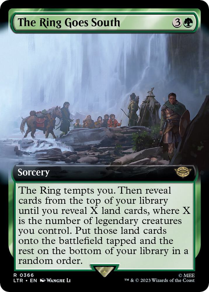 The Ring Goes South (Extended Art) [Universes Beyond: The Lord of the Rings: Tales of Middle-earth] 366