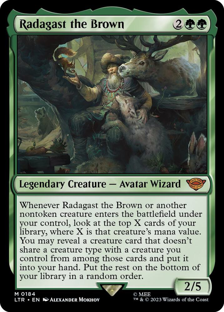 Radagast the Brown [Universes Beyond: The Lord of the Rings: Tales of Middle-earth] 184
