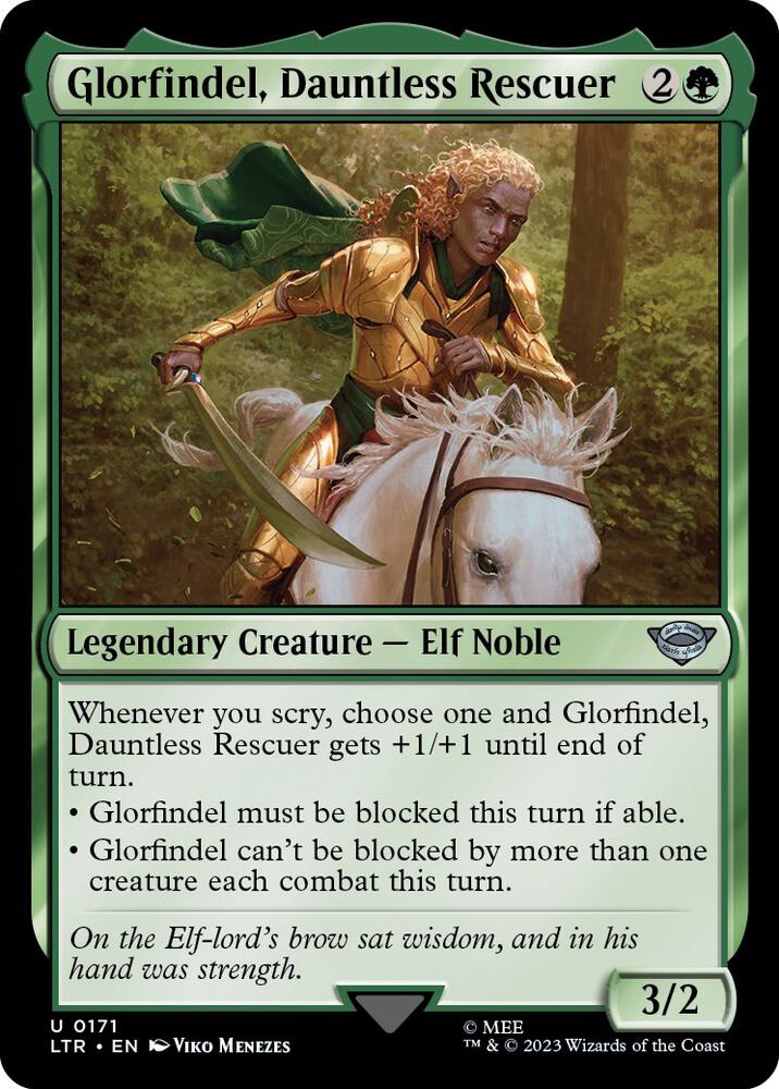 Glorfindel, Dauntless Rescuer [Universes Beyond: The Lord of the Rings: Tales of Middle-earth] 171