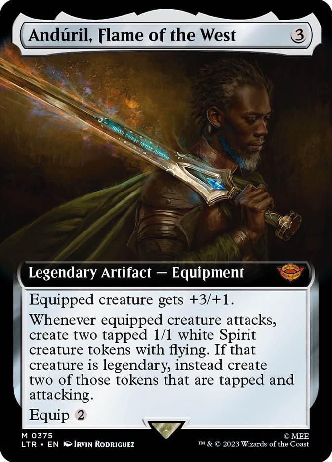 Anduril, Flame of the West (Extended Art) [Universes Beyond: The Lord of the Rings: Tales of Middle-earth] 375