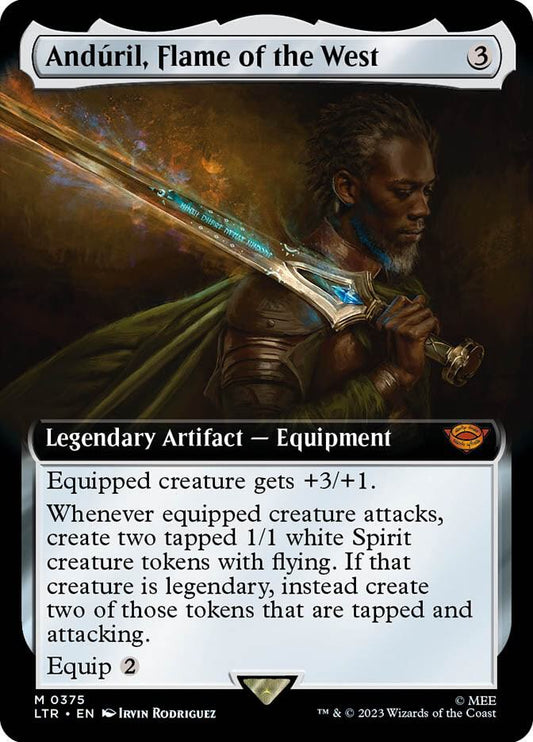 Anduril, Flame of the West (Extended Art) [Universes Beyond: The Lord of the Rings: Tales of Middle-earth] 375