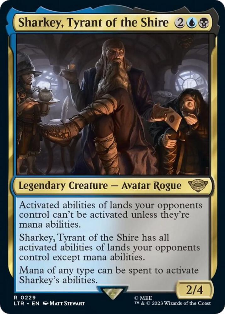 Sharkey, Tyrant of the Shire [Universes Beyond: The Lord of the Rings: Tales of Middle-earth] 229