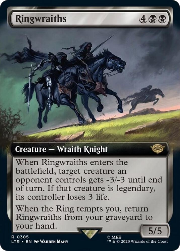 Ringwraiths (Extended Art) [Universes Beyond: The Lord of the Rings: Tales of Middle-earth] 385