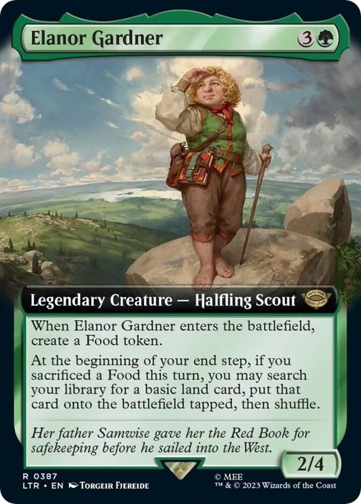 Elanor Gardner (Extended Art) [Universes Beyond: The Lord of the Rings: Tales of Middle-earth] 387