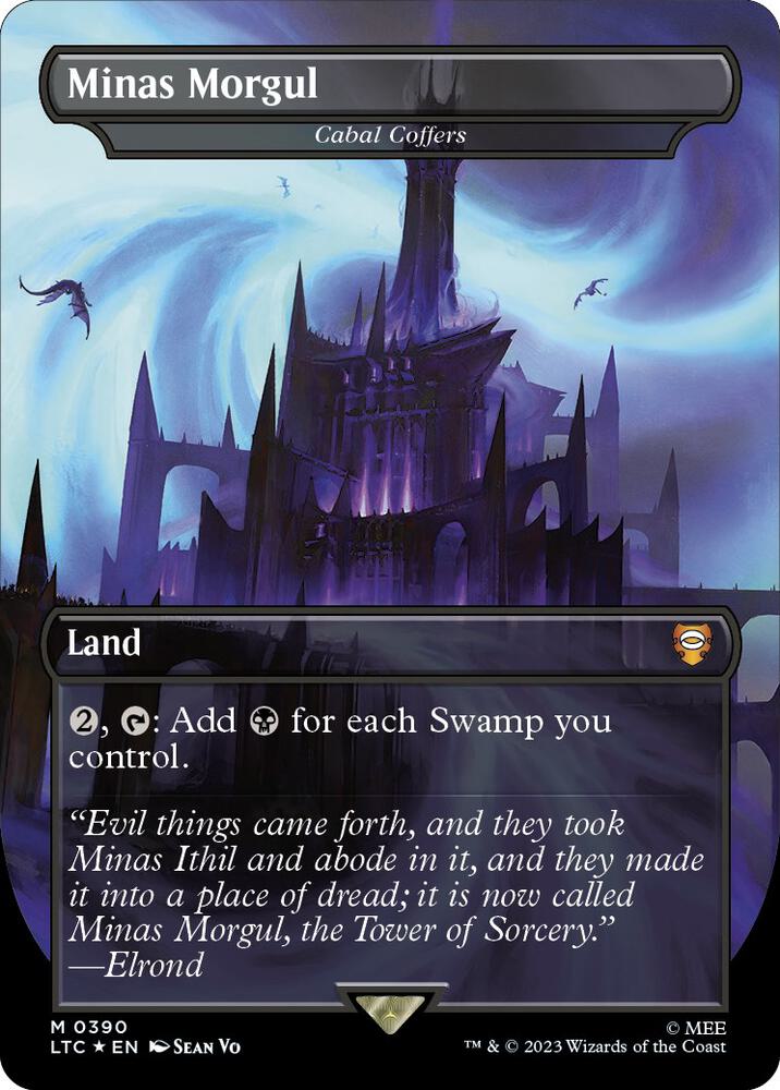 Minas Morgul - Cabal Coffers (Surge Foil) [Commander: The Lord of the Rings: Tales of Middle-earth] 390