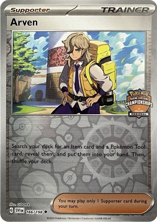 Arven - 166/198 (Regional Championships) [League & Championship Cards] 166/198