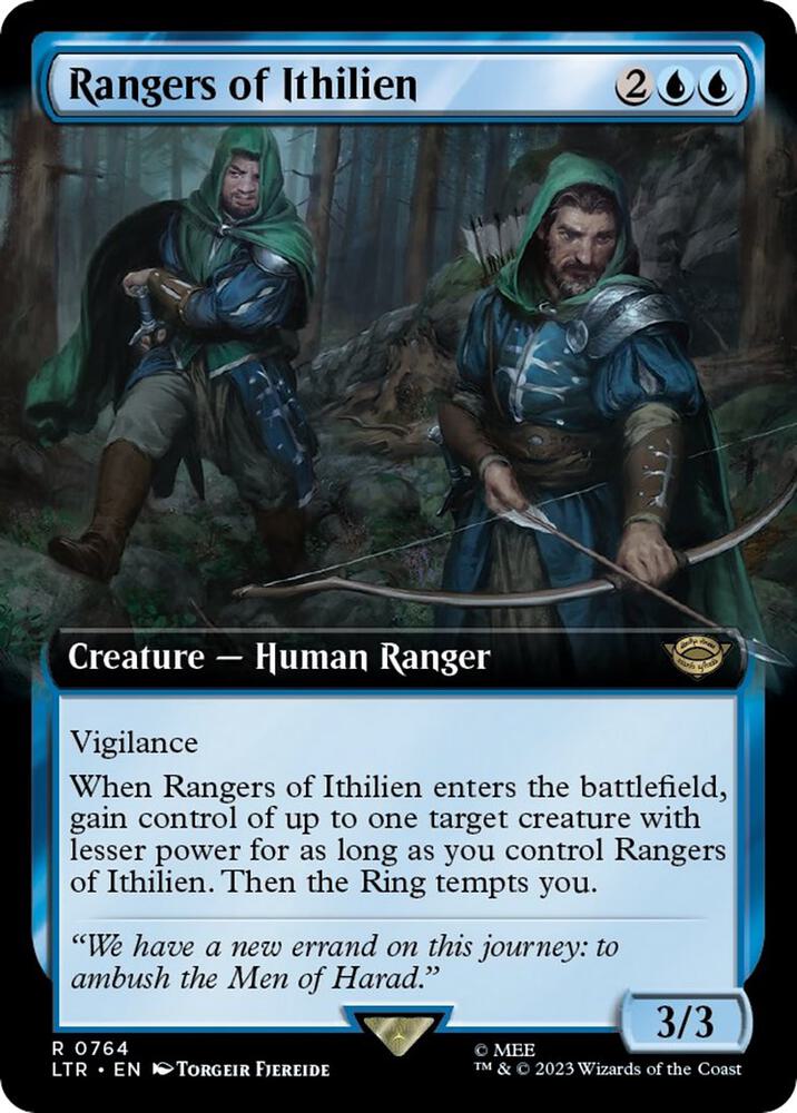 Rangers of Ithilien (Extended Art) (Surge Foil) [Universes Beyond: The Lord of the Rings: Tales of Middle-earth] 764