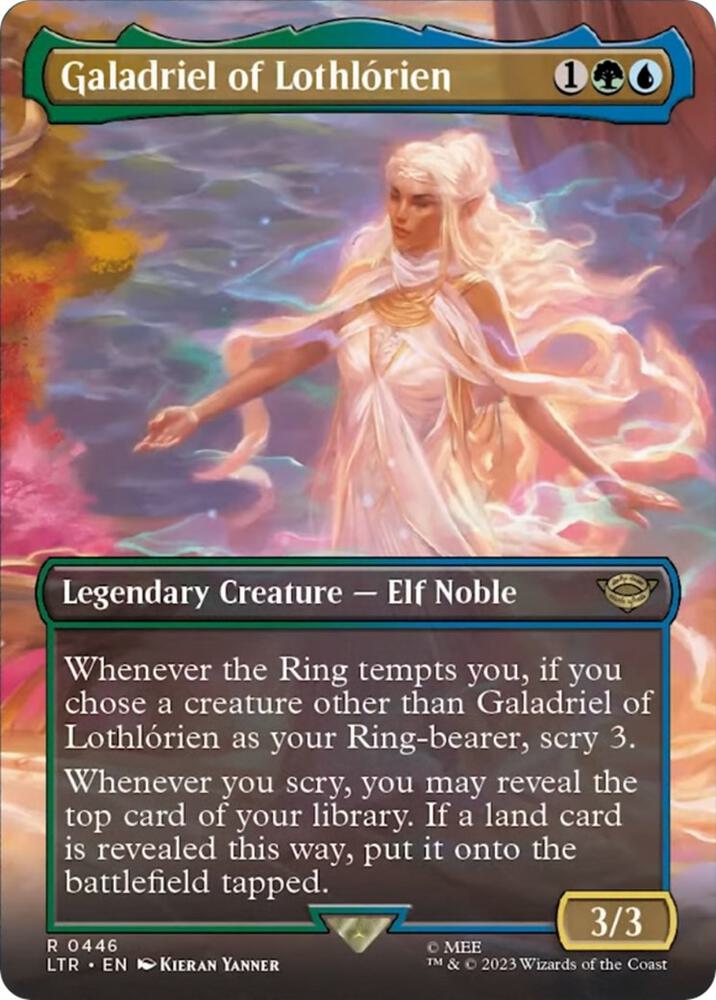 Galadriel of Lothlorien (Borderless) [Universes Beyond: The Lord of the Rings: Tales of Middle-earth] 446