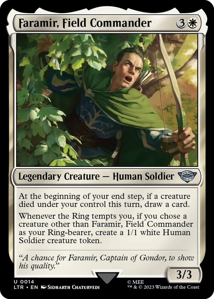 Faramir, Field Commander [Universes Beyond: The Lord of the Rings: Tales of Middle-earth] 14
