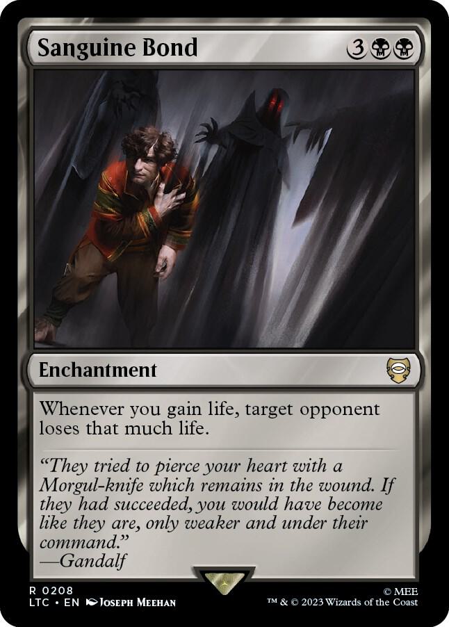 Sanguine Bond [Commander: The Lord of the Rings: Tales of Middle-earth] 208