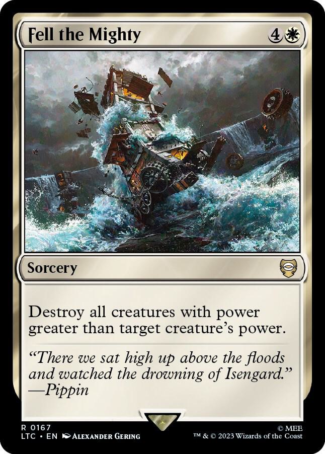 Fell the Mighty [Commander: The Lord of the Rings: Tales of Middle-earth] 167