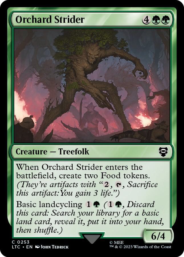 Orchard Strider [Commander: The Lord of the Rings: Tales of Middle-earth] 253