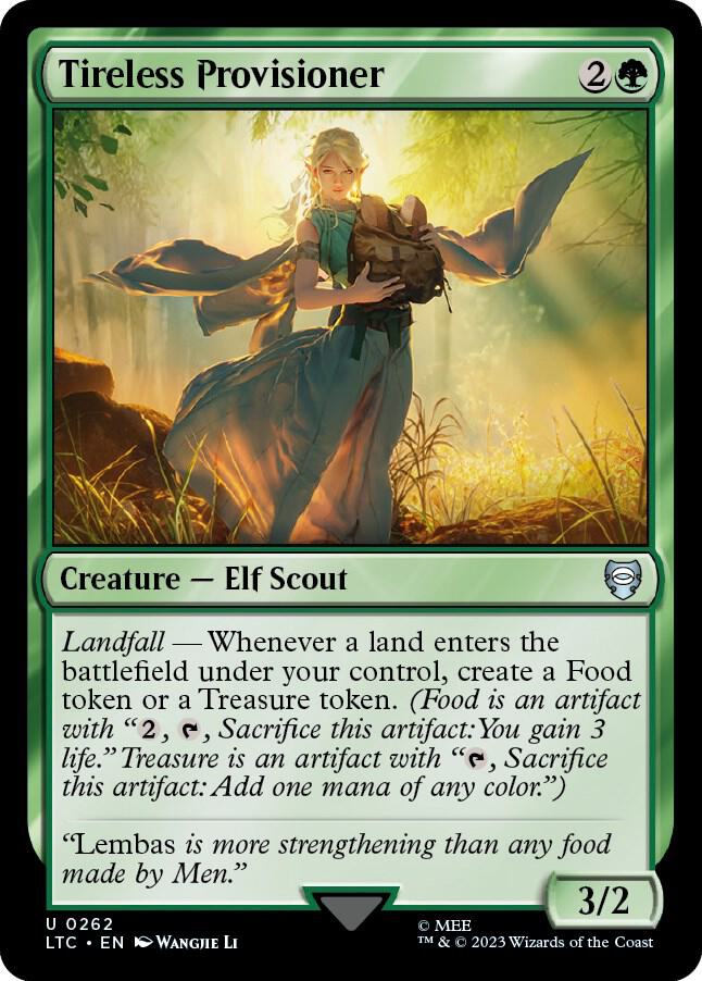 Tireless Provisioner [Commander: The Lord of the Rings: Tales of Middle-earth] 262