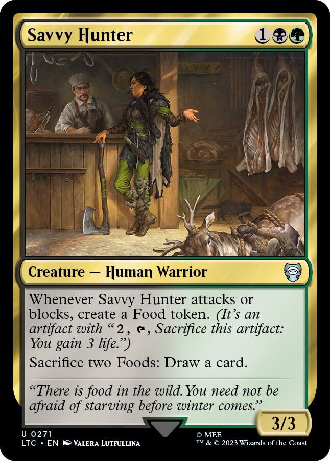 Savvy Hunter [Commander: The Lord of the Rings: Tales of Middle-earth] 271